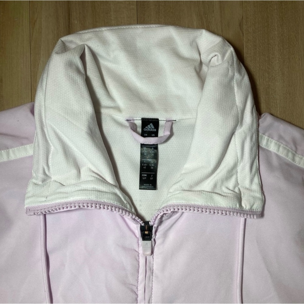 adidas Sports Zip Up Jacket Size Small - Picture 3 of 3